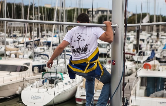 MISE A L'EAU & MATAGE / LAUNCHING & MASTING