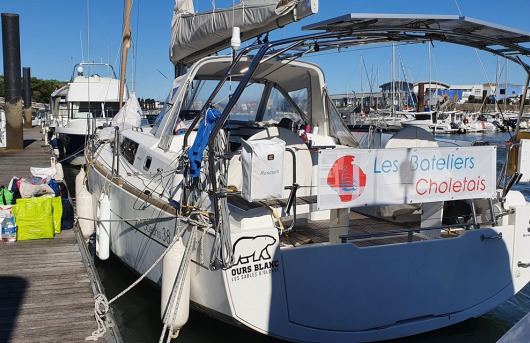 L'ours Blanc reprend la mer avec Les Bateliers Choletais !